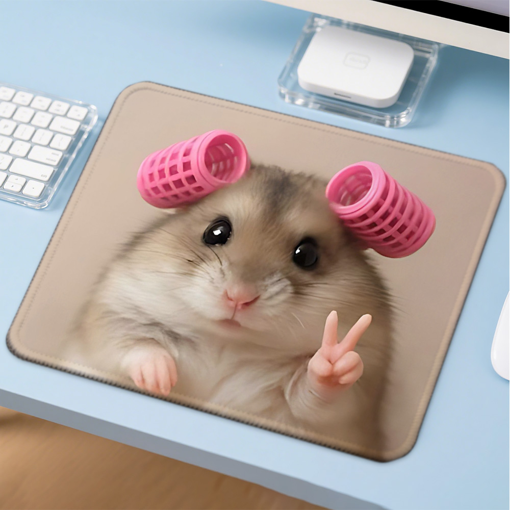 Gaming Accessories For Your Desk - Mousepad Kawaii Engraçado de Gato, Acessório