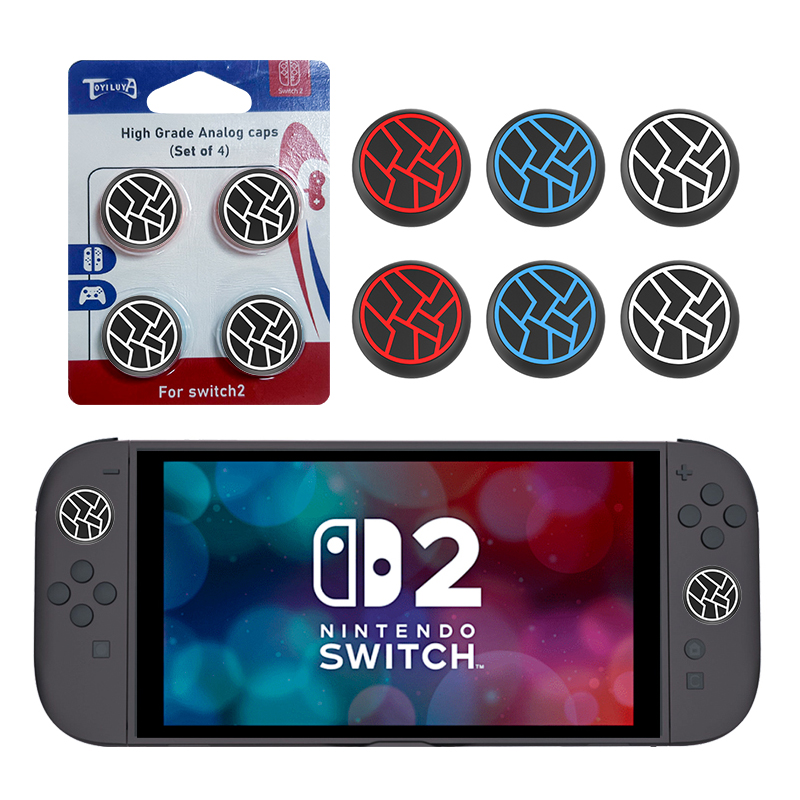 Gaming Accessories Nintendo Switch - 4x tampa de silicone pele de