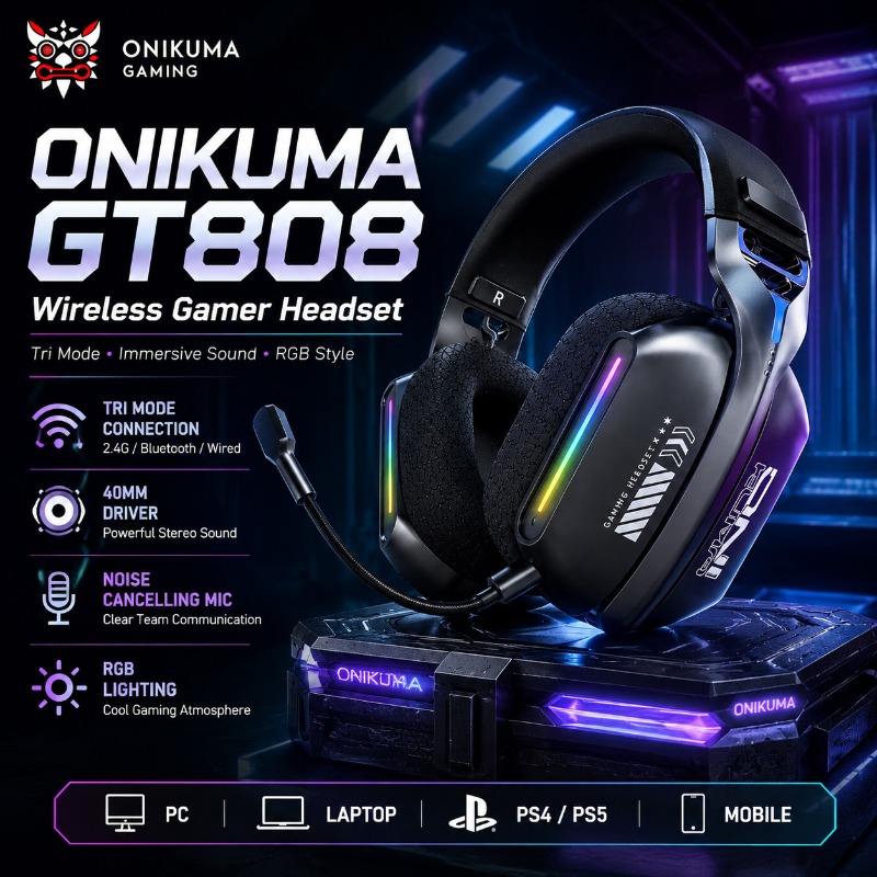 Venom Gaming Accessories - Fone de ouvido sem fio para