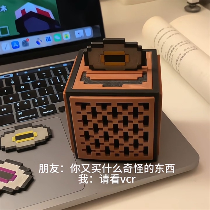 Gaming Accessories Room - Caixa de Música Redstone Jukebox Modelo