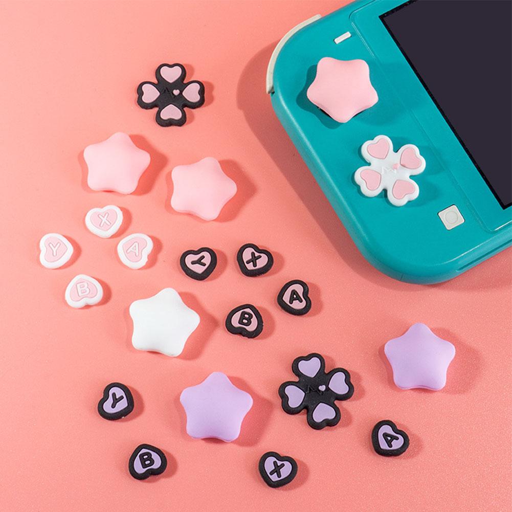 Gaming Accessories Nintendo Switch - Adesivos de botão de silicone para
