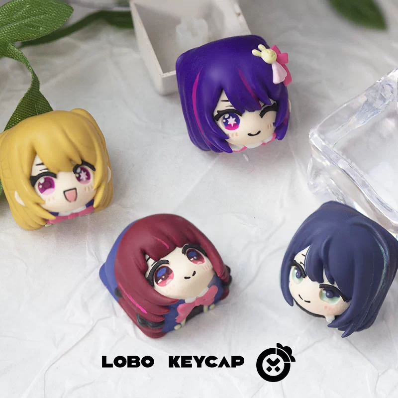 Gaming Accessories In Japan - Keycap de Resina Lobo Art Oshi