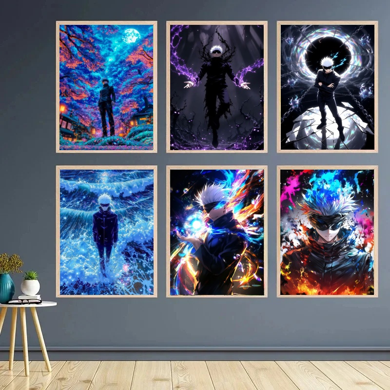 Gaming Accessories Bedroom - Pôster de Arte em Tela Jujutsu