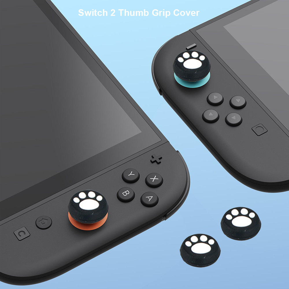 Gaming Accessories Nintendo Switch - 4 pçs bonito gato garra silicone