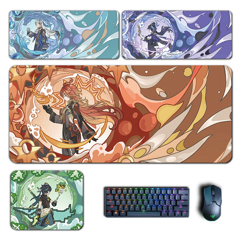 Gaming Accessories In Japan - Anime genshin impacto mouse pad hu