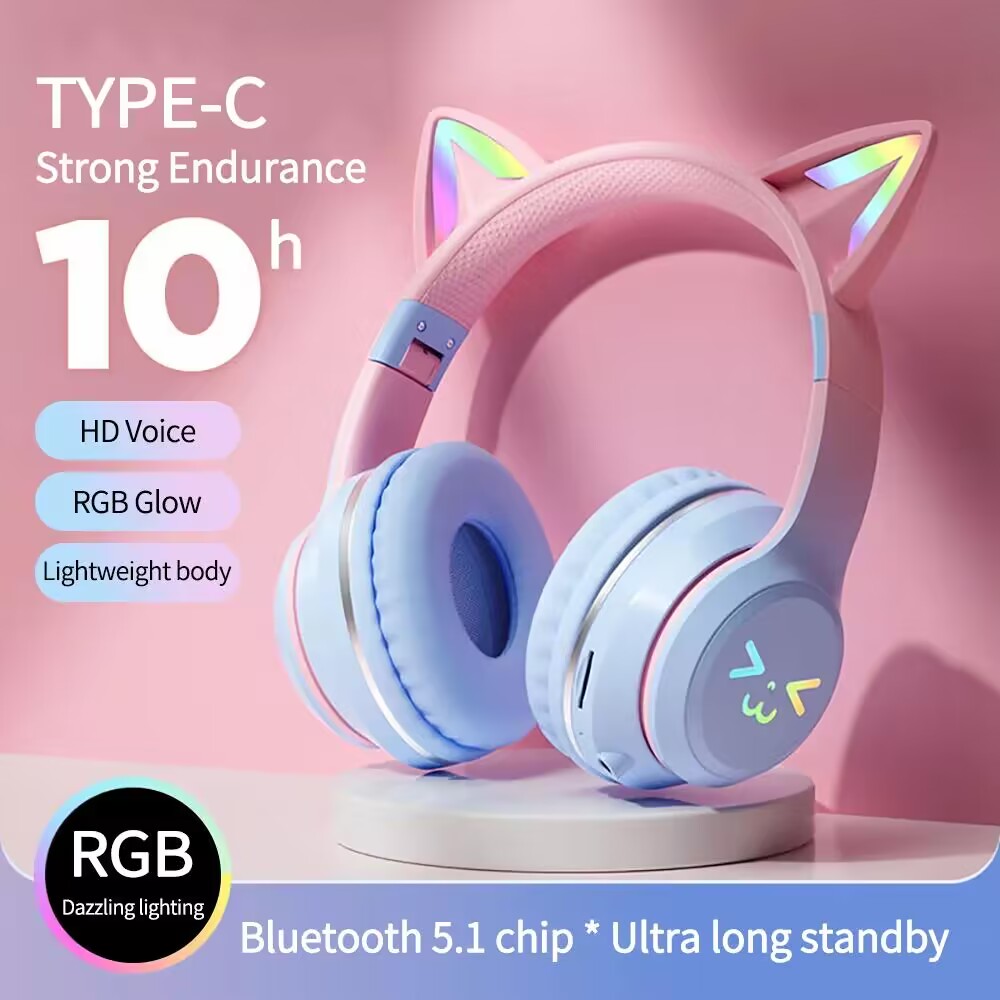 Venom Gaming Accessories - Rgb brilho fones de ouvido sem
