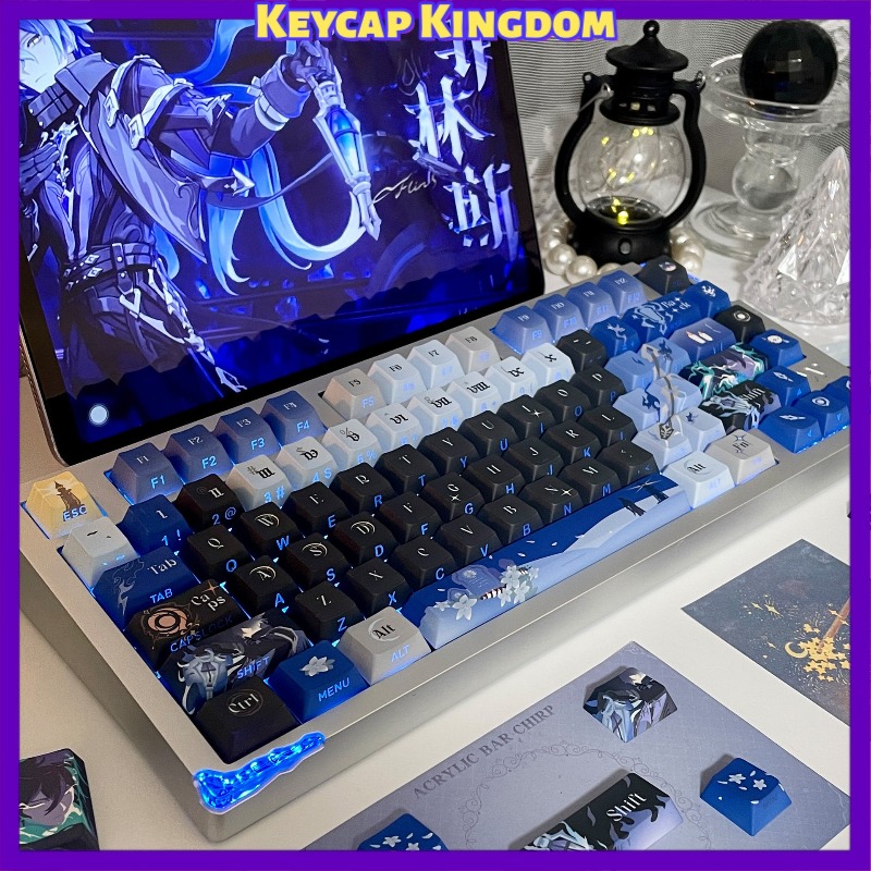 Gaming Accessories To Gift - Teclas de Anime Genshin Impact Flins