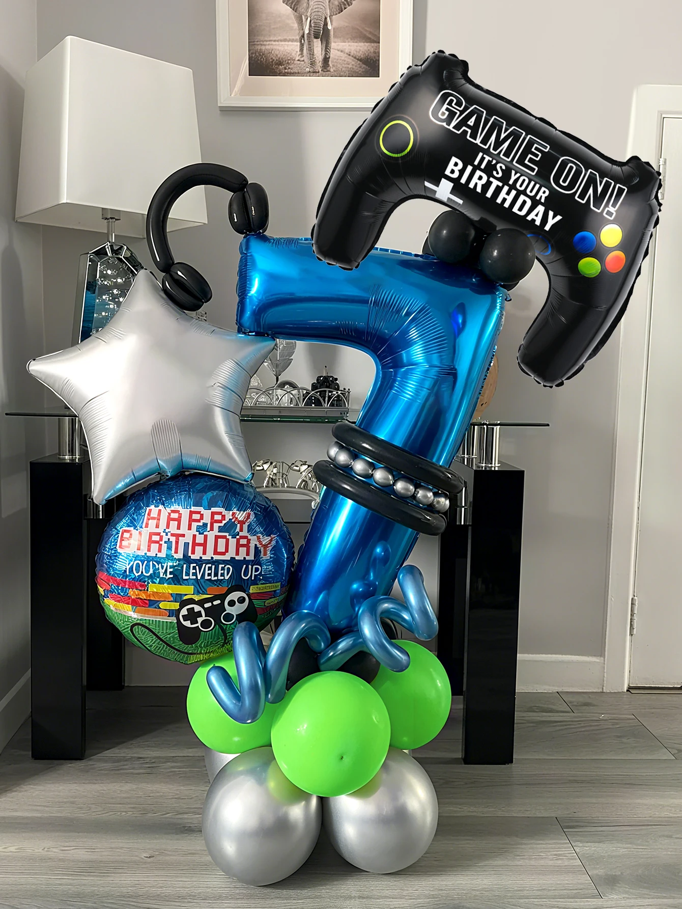 Gaming Accessories Room - Kit de Balões Temáticos de Jogos