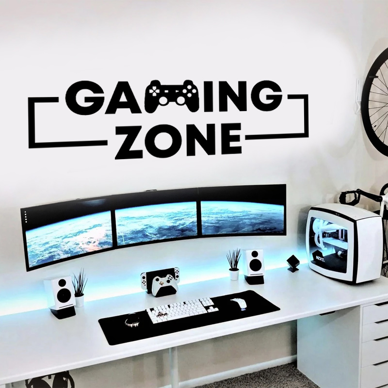 Gaming Accessories Wallpaper - Zona de jogos decalque da parede
