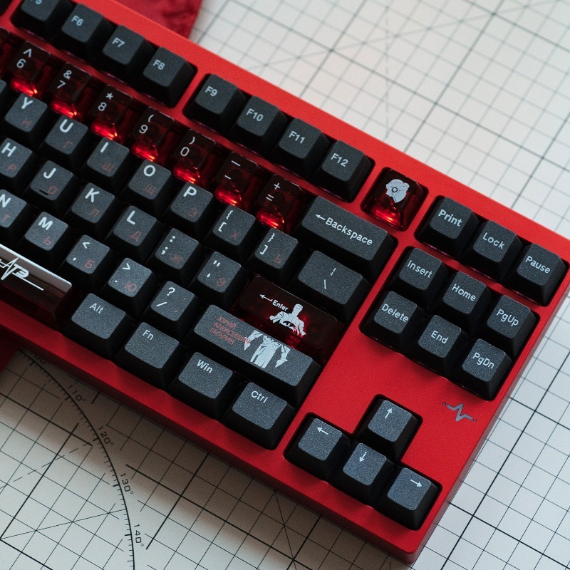 Gaming Accessories To Gift - Conjunto de teclas com tema preto