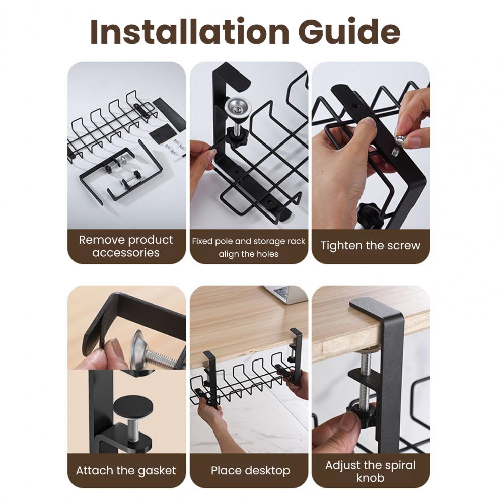 Organizador de Cabos Sem Furos - Gaming Accessories Rack avaliação e preço
