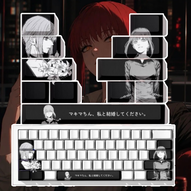 Teclas Temáticas Chainsaw Man  - Gaming Accessories To Gift avaliação e preço