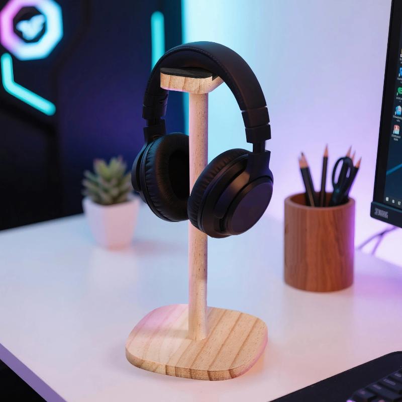 Suporte de Madeira para Fones  - Gaming Accessories Rack avaliação e preço