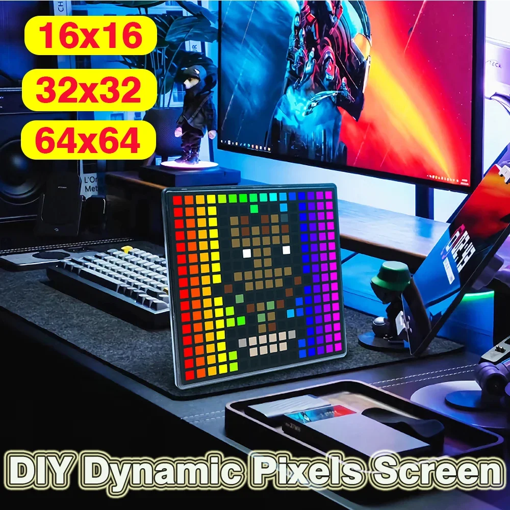 Painel de lâmpada digital rgb  - Gaming Accessories Bedroom avaliação e preço