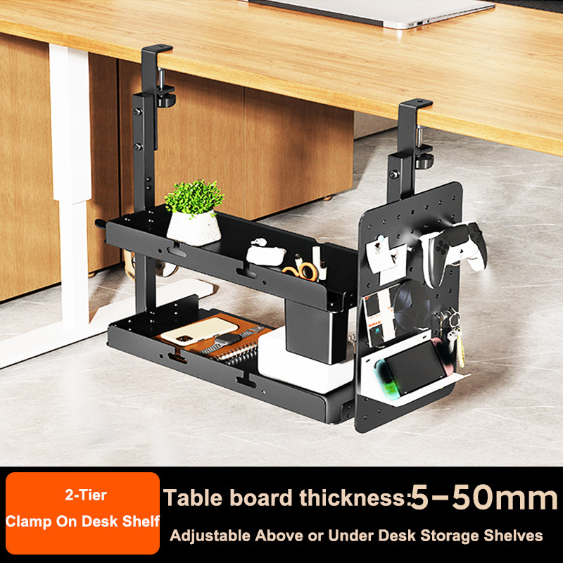 Prateleira de 2 Níveis de 14 P - Gaming Accessories For Your Desk avaliação e preço