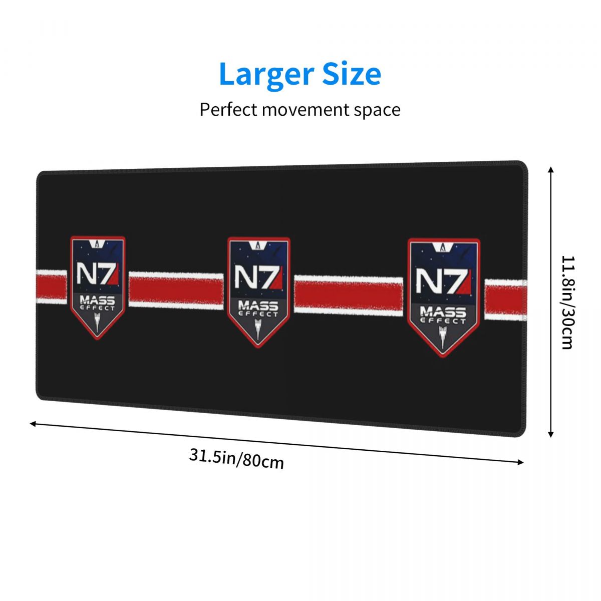 Mouse Pad Grande N7 Novo Ícone - Gaming Accessories Icon avaliação e preço