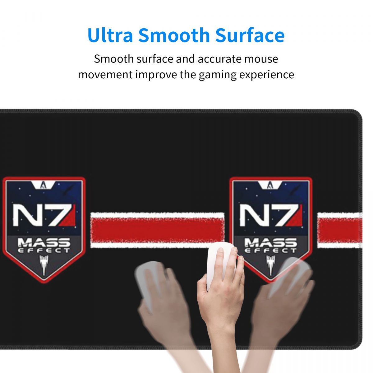 Mouse Pad Grande N7 Novo Ícone - Gaming Accessories Icon avaliação e preço