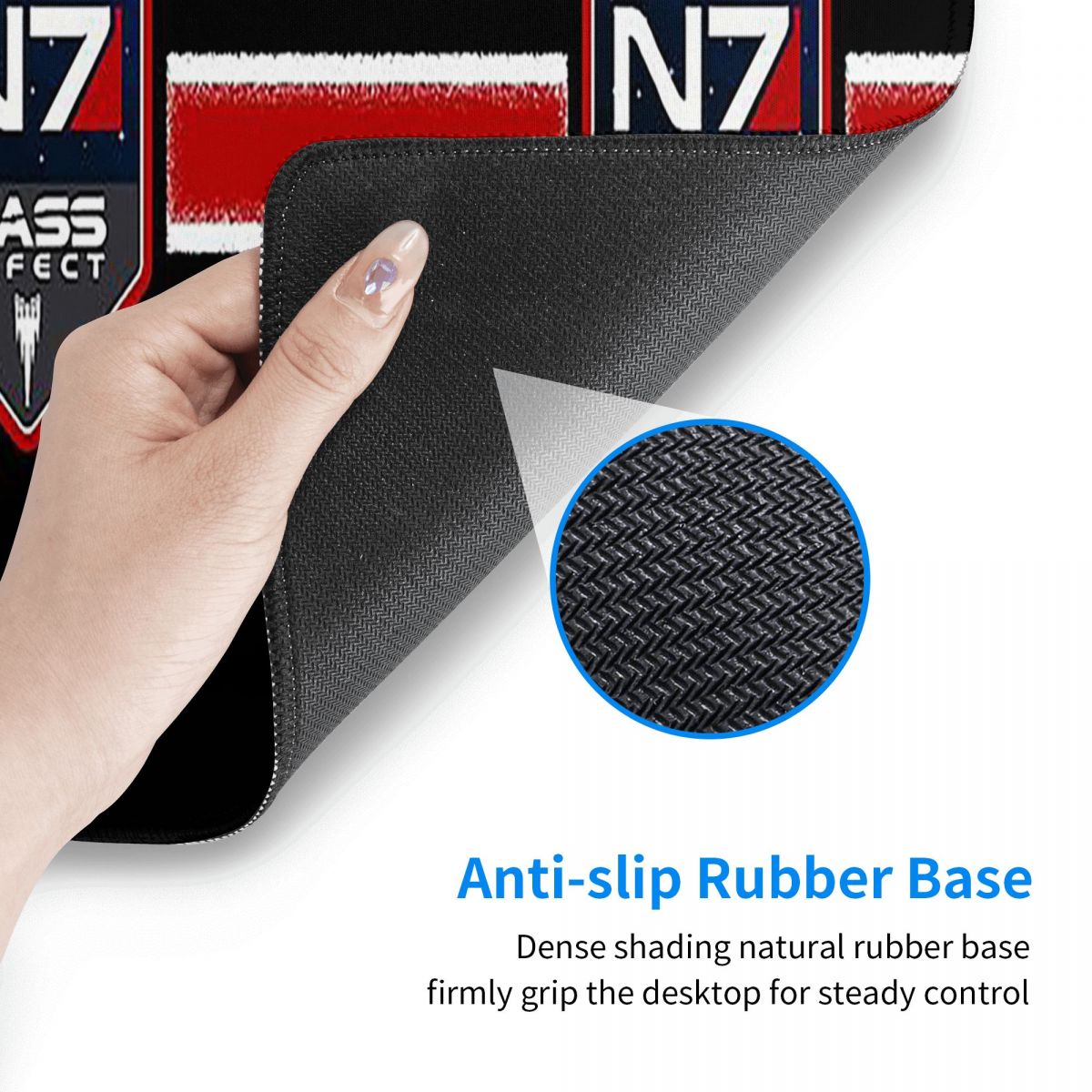 Mouse Pad Grande N7 Novo Ícone - Gaming Accessories Icon avaliação e preço