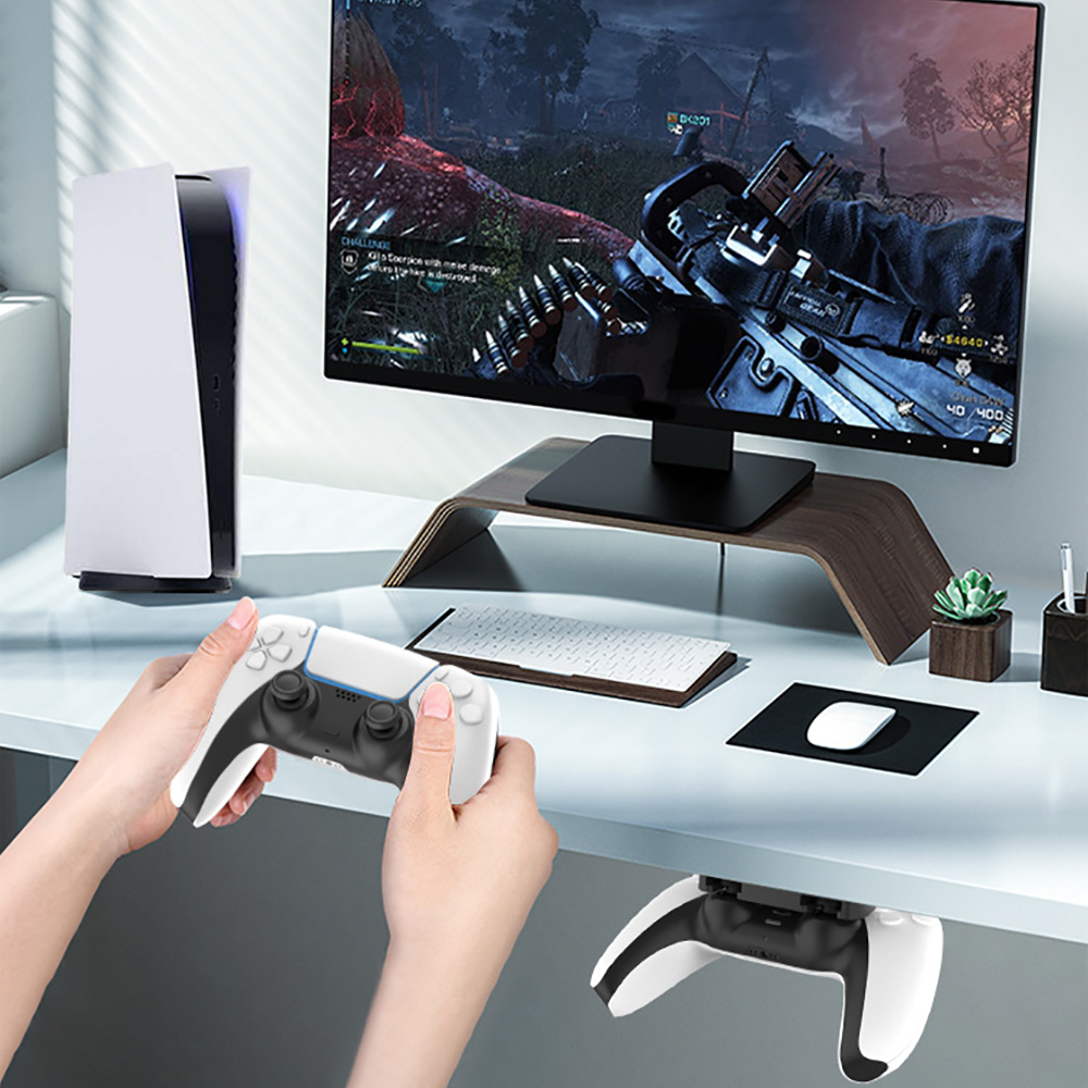 1 pçs abs suporte inferior de  - Gaming Accessories Rack avaliação e preço