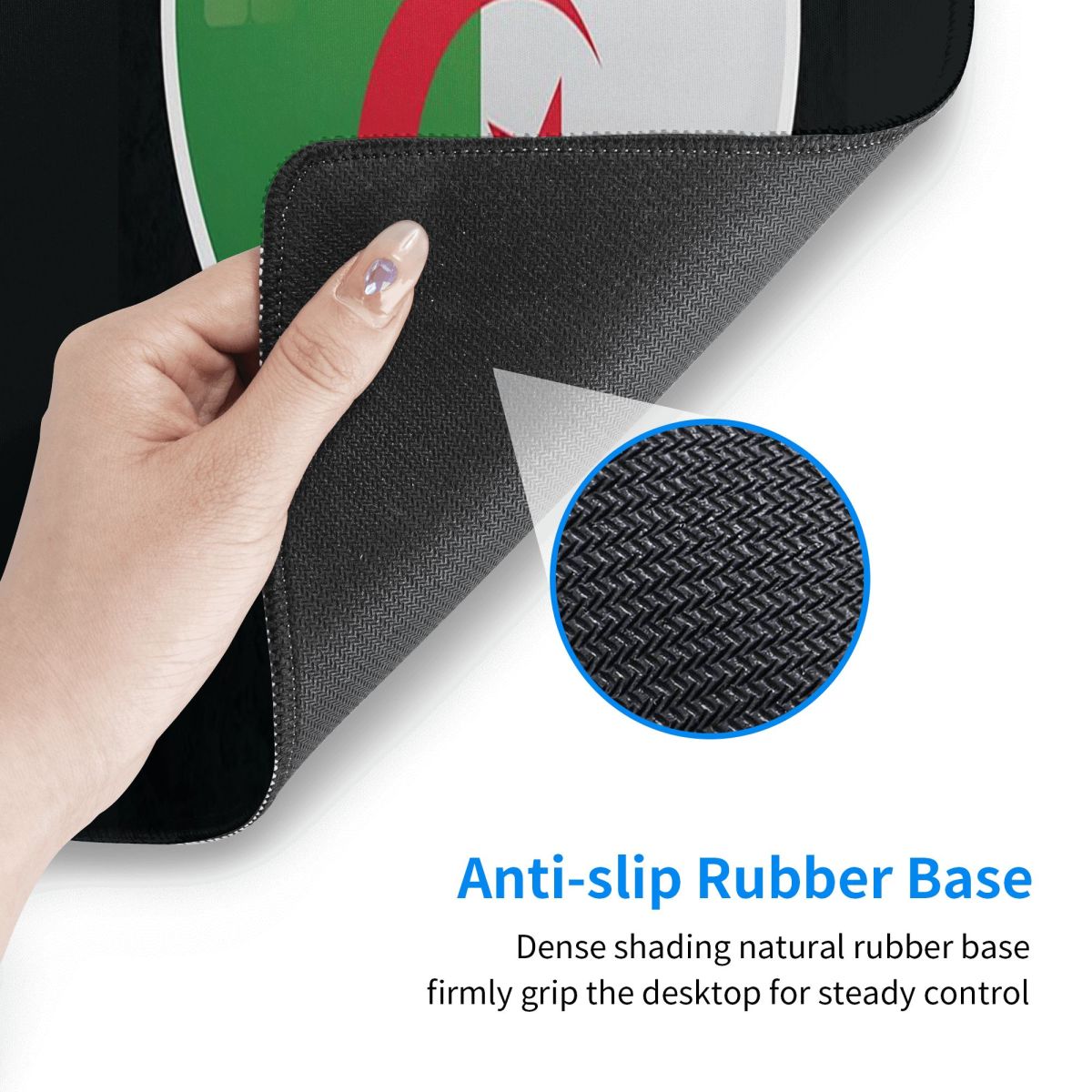 Mouse Pad Grande com Bandeira  - Gaming Accessories Icon avaliação e preço