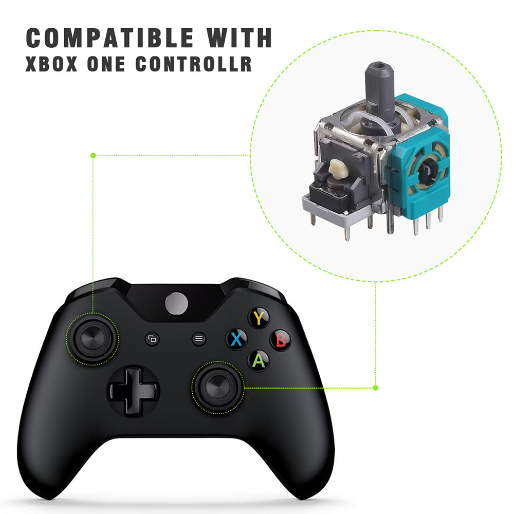 10 pçs substituição 3d analógi - Gaming Accessories Xbox One avaliação e preço