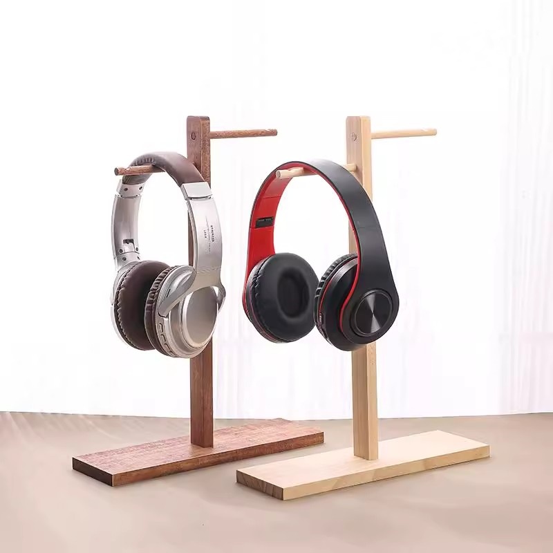 Suporte de madeira para fone d - Gaming Accessories Room avaliação e preço