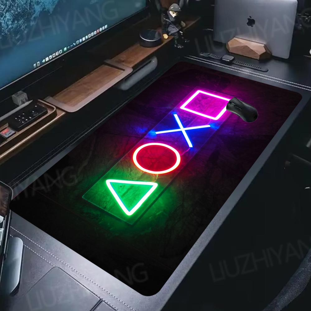 Xxl gamepad ícone mouse pad gr - Gaming Accessories Icon avaliação e preço