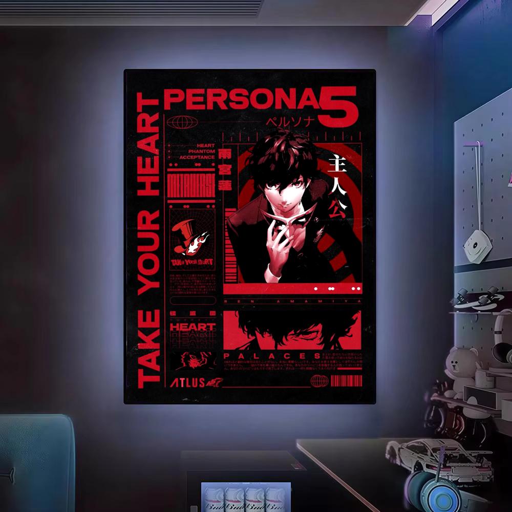 Pôster do jogo P-Persona 3 Rel - Gaming Accessories Bedroom avaliação e preço