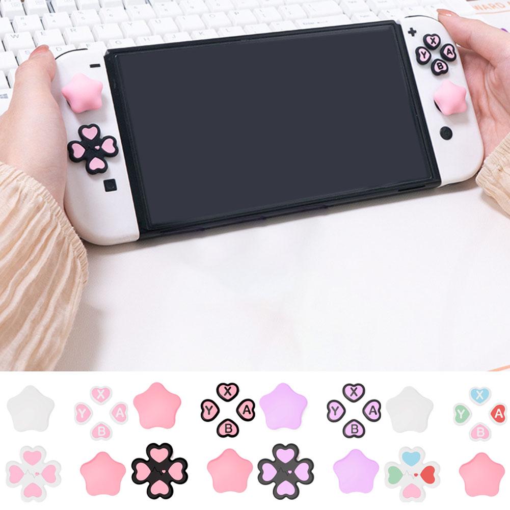 Adesivos de botão de silicone  - Gaming Accessories Nintendo Switch avaliação e preço