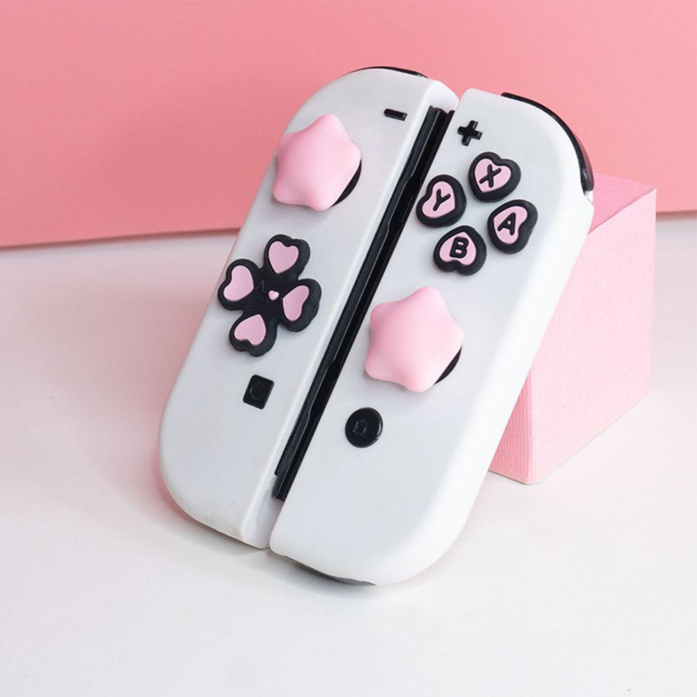 Adesivos de botão de silicone  - Gaming Accessories Nintendo Switch avaliação e preço