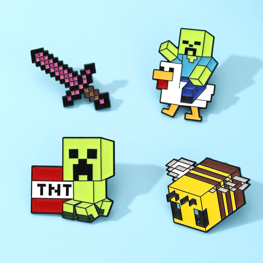 4 Peças de Pins de Esmalte Fof - Gaming Accessories To Gift avaliação e preço
