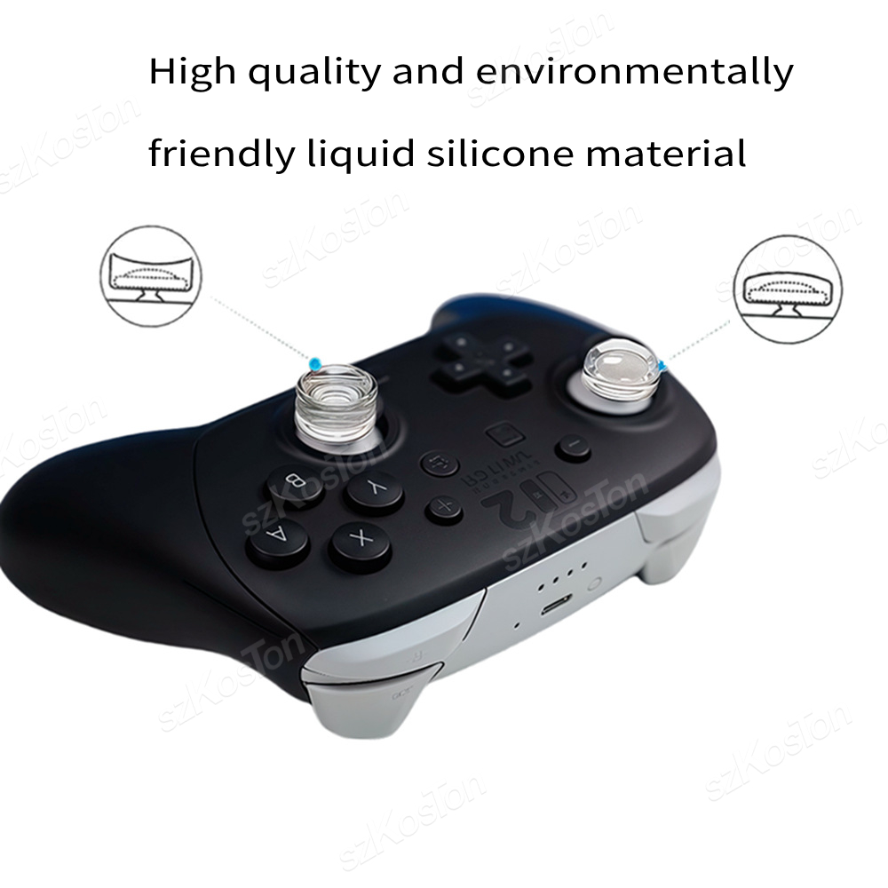 Tampas transparentes para cont - Gaming Accessories Nintendo Switch avaliação e preço