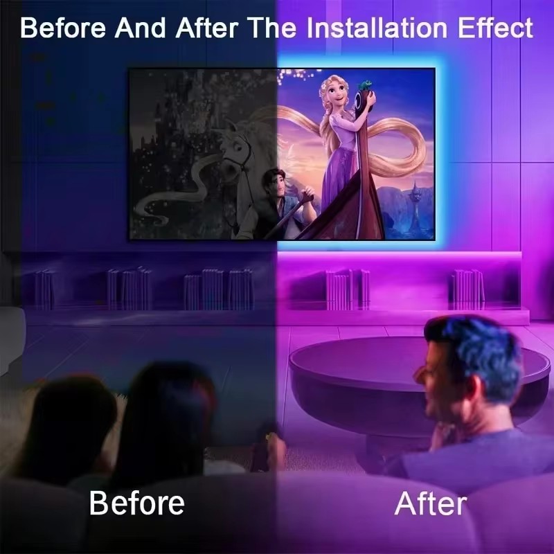 Luzes led wi-fi para sala, sin - Gaming Accessories Bedroom avaliação e preço