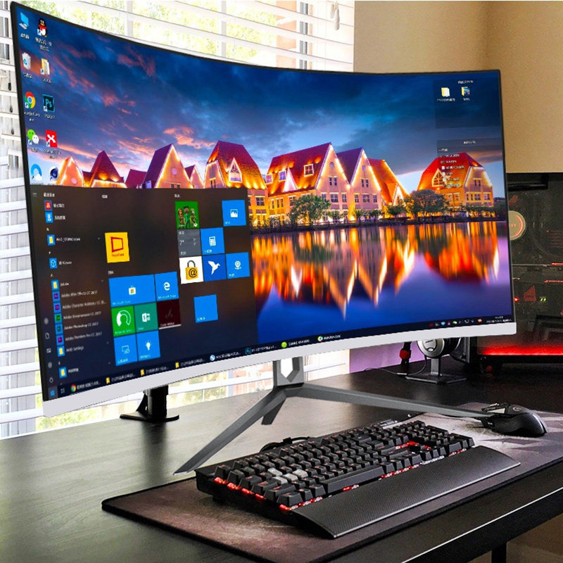 Computador de mesa curvo de 32 - Monitor 144Hz 27Inch avaliação e preço