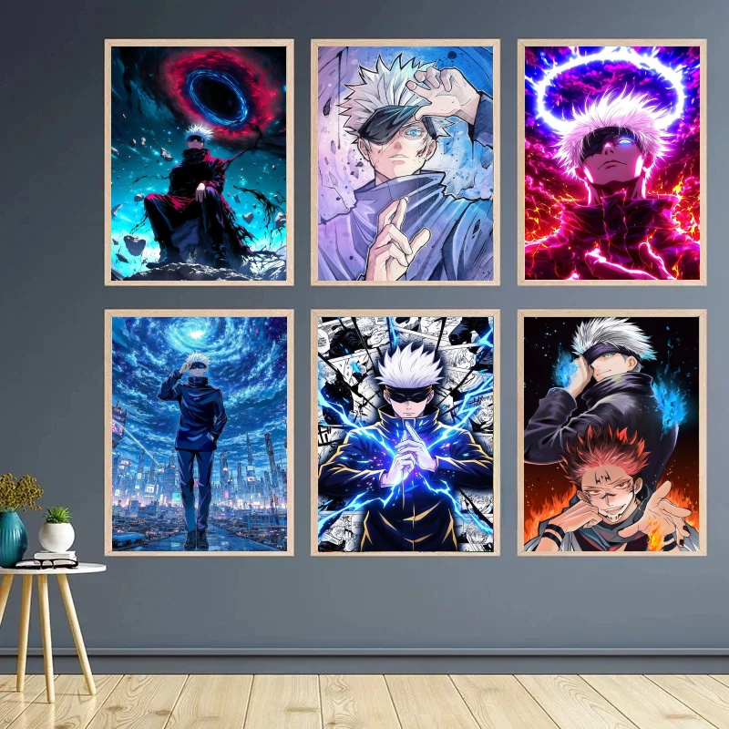 Pôster de Arte em Tela Jujutsu - Gaming Accessories Bedroom avaliação e preço
