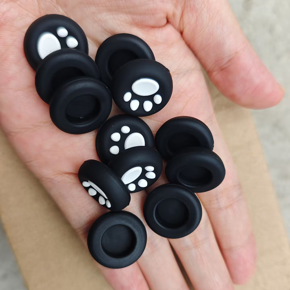 4 pçs bonito gato garra silico - Gaming Accessories Nintendo Switch avaliação e preço