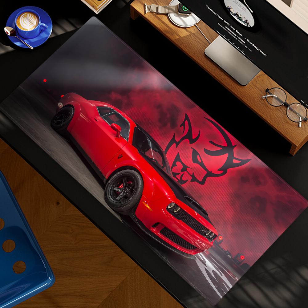 D-dodges carro legal mouse pad - Gaming Accessories For Your Desk avaliação e preço