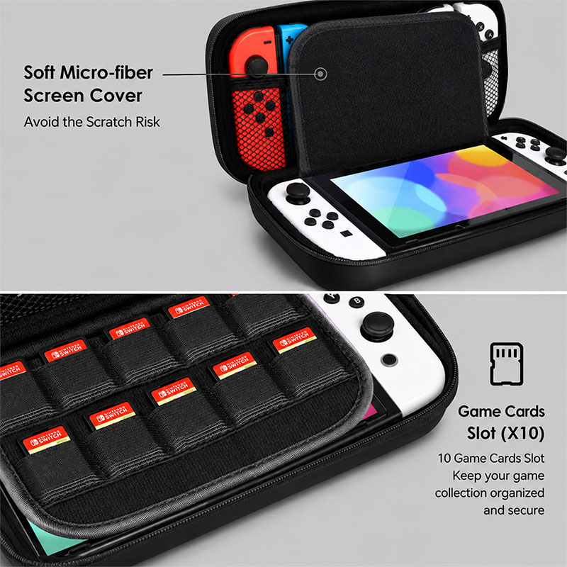 Estojo de Transporte à Prova d - Gaming Accessories Nintendo Switch avaliação e preço