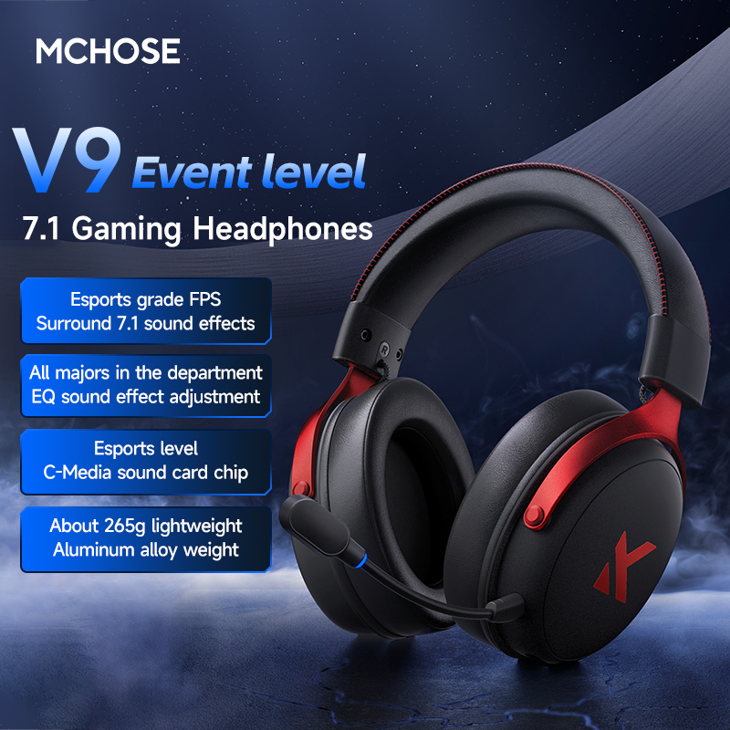 MCHOSE V9 Pro fone de ouvido c - Venom Gaming Accessories avaliação e preço