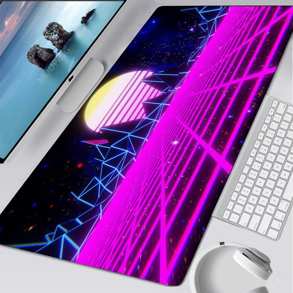 Vaporwave mousepad retrowave/s - Gaming Accessories For Your Desk avaliação e preço