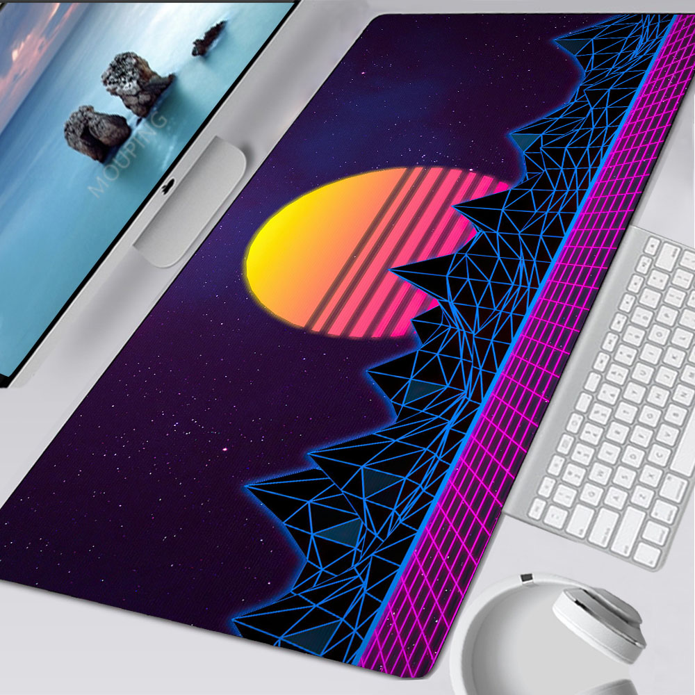 Vaporwave mousepad retrowave/s - Gaming Accessories For Your Desk avaliação e preço