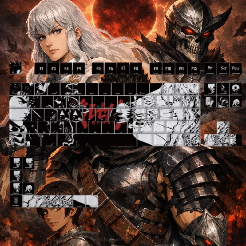 Teclas Temáticas BERSERK para  - Gaming Accessories To Gift avaliação e preço