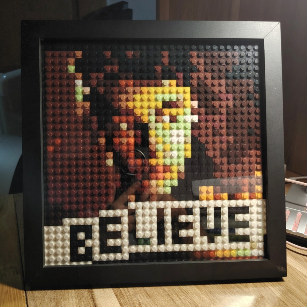 Diy pixel art música estilo bl - Gaming Accessories Bedroom avaliação e preço