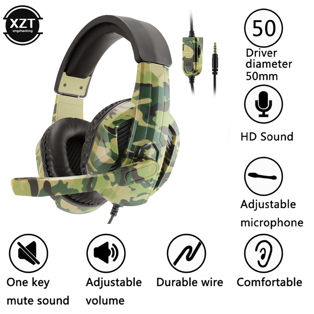 Camuflagem gaming headset 3.5m - Venom Gaming Accessories avaliação e preço