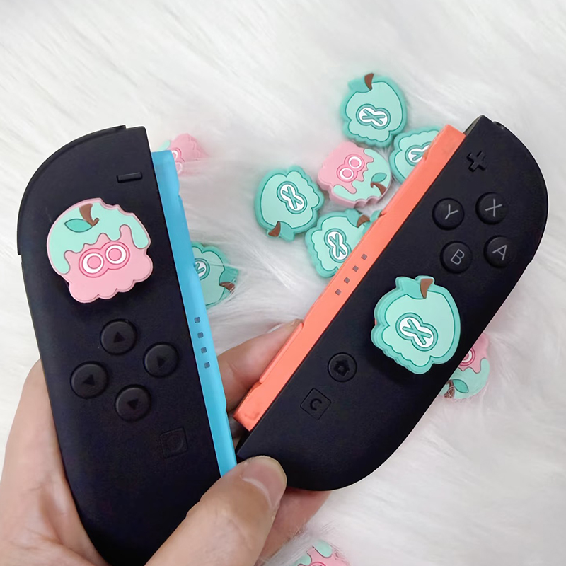 4 peças de capas de silicone p - Gaming Accessories Nintendo Switch avaliação e preço