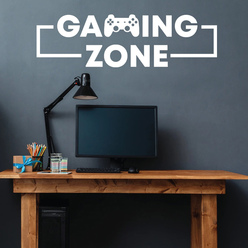 Zona de jogos decalque da pare - Gaming Accessories Wallpaper avaliação e preço