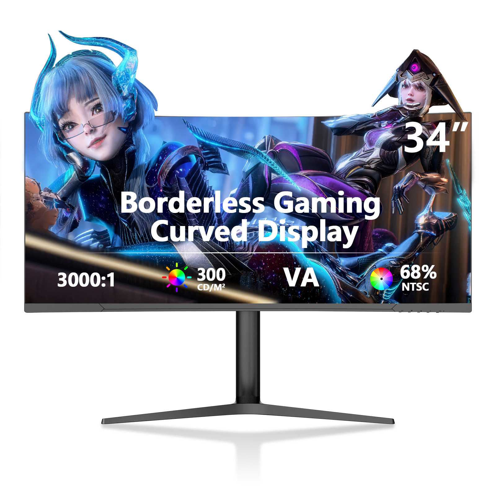 Monitor Gamer Curvo de 27-34 P - Monitor 144Hz 27Inch avaliação e preço