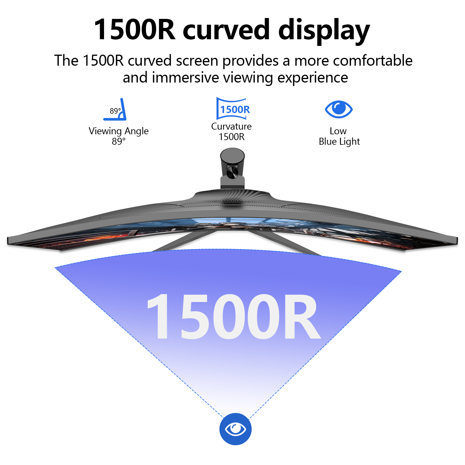 Monitor Gamer Curvo de 27-34 P - Monitor 144Hz 27Inch avaliação e preço